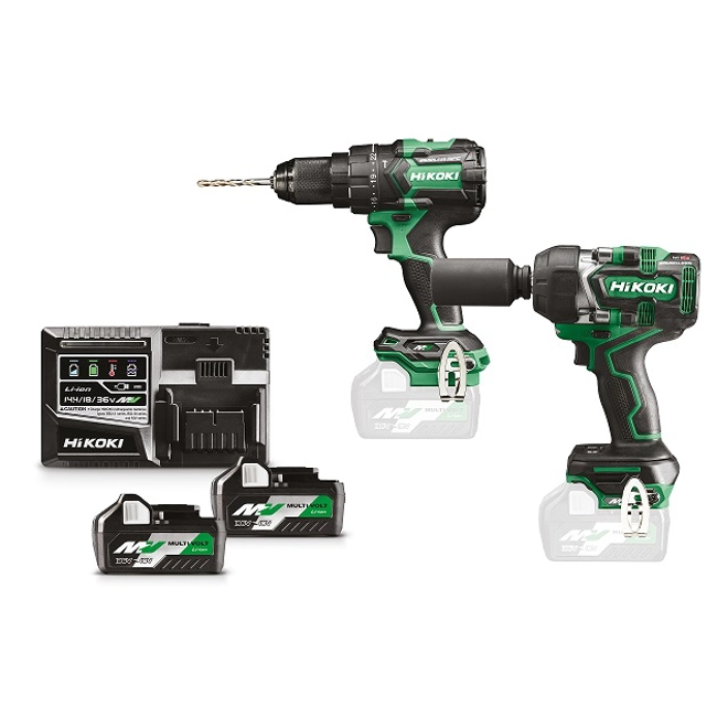 Vendita online Kit combinato 36V trapano DV36DCWRZ + avvitatore WR36DEW2Z